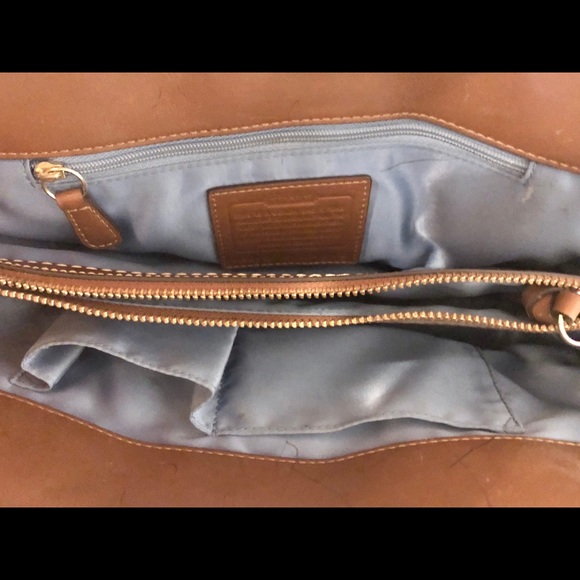 Coach signature denim Collection patchwork satchel - Picture 7 of 8